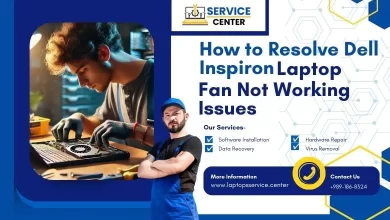 Dell Inspiron Laptop Fan Not Working