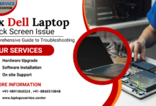 Dell laptop Black Screen Issue