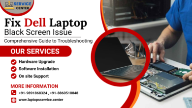 Dell laptop Black Screen Issue