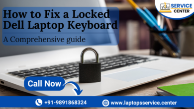 Dell Laptop Keyboard Locked
