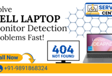 Dell laptop not detecting monitor