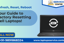 Factory reset dell laptop