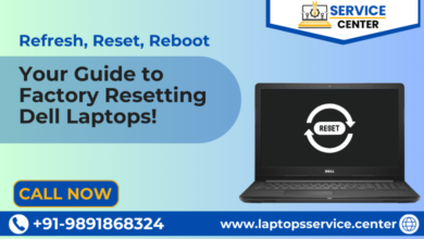 Factory reset dell laptop
