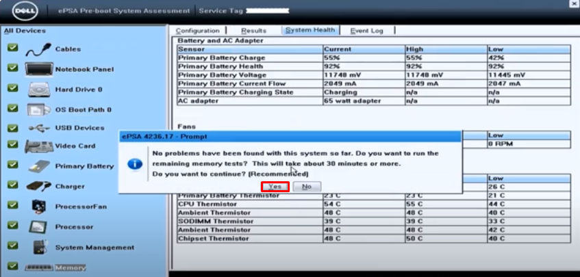 Dell Laptop Keyboard not working