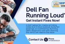 dell laptop fan noise problem