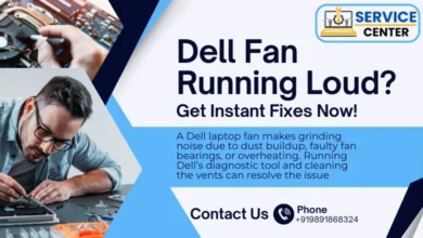 dell laptop fan noise problem