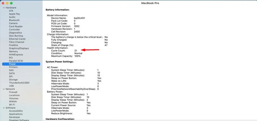 How to Check Battery Cycles on MacBook in 2 Easy Steps how to check battery cycles on MacBook