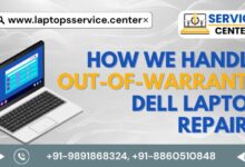 Handle Out-of-Warranty Dell Laptop