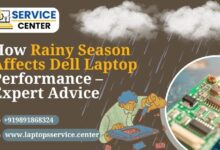 Rainy Season Affects Dell Laptop