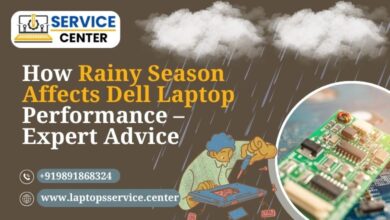 Rainy Season Affects Dell Laptop