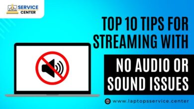 No Audio or Sound Issues