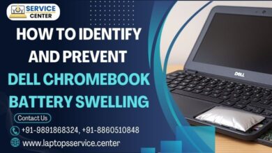 Dell Chromebook battery swelling