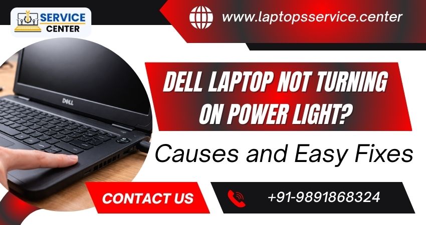 Dell Laptop Not Turning On Power Light